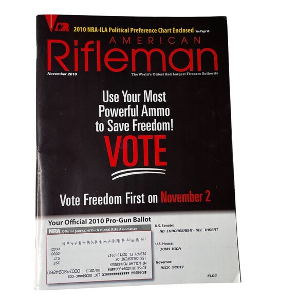 American Rifleman NRA Magazine November 2010 Vol 158 No 11 u National Rifle Asso - Picture 4 of 13
